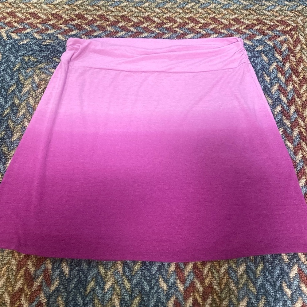 Women’s XXL Raspberry Ruched Mini Skirt Fairycore Academia Office Collegiate